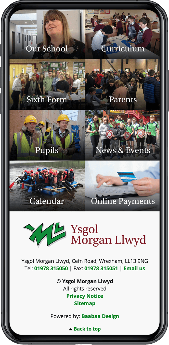 Ysgol Margan Llwyd website